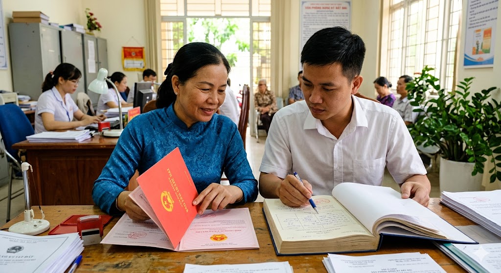 
Ảnh 3: Kiểm tra sổ đỏ giả thông qua thông tin pháp lý
