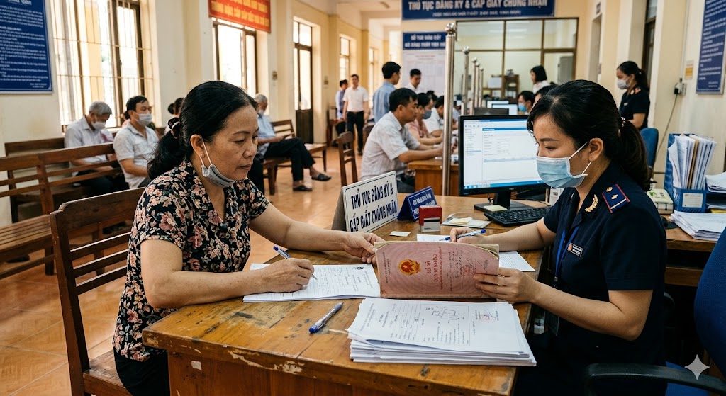 Ảnh 3: Thủ tục chuyển đổi từ sổ đỏ sang sổ hồng mới