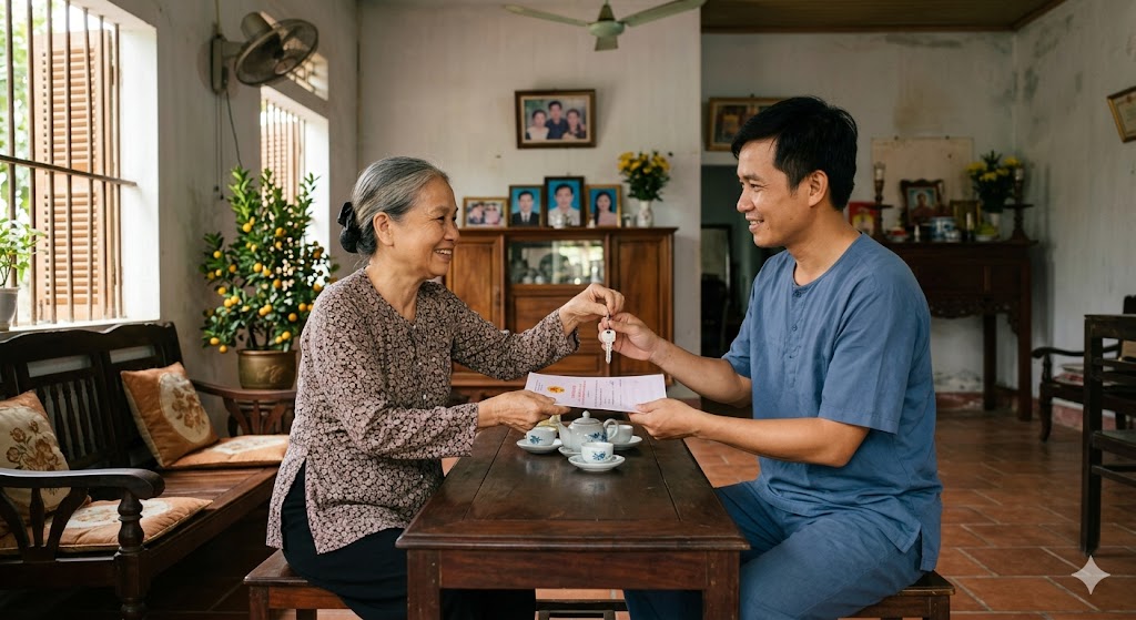 Ảnh 3: Trường hợp tặng cho nhà đất được miễn thuế