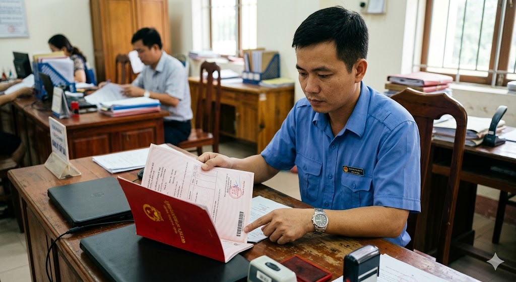 Ảnh 4: Ý nghĩa pháp lý của mã vạch trên sổ đỏ