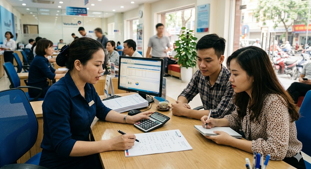 Ảnh 2: Cách tính lãi suất vay ngân hàng phổ biến