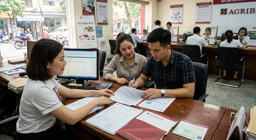 
Ảnh 3: Điều kiện và hồ sơ vay mua nhà Agribank
