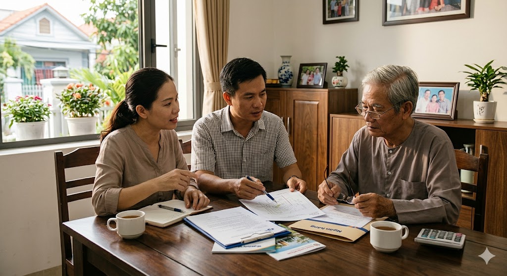
Ảnh 4: Kinh nghiệm vay vốn ngân hàng mua đất an toàn, hiệu quả
