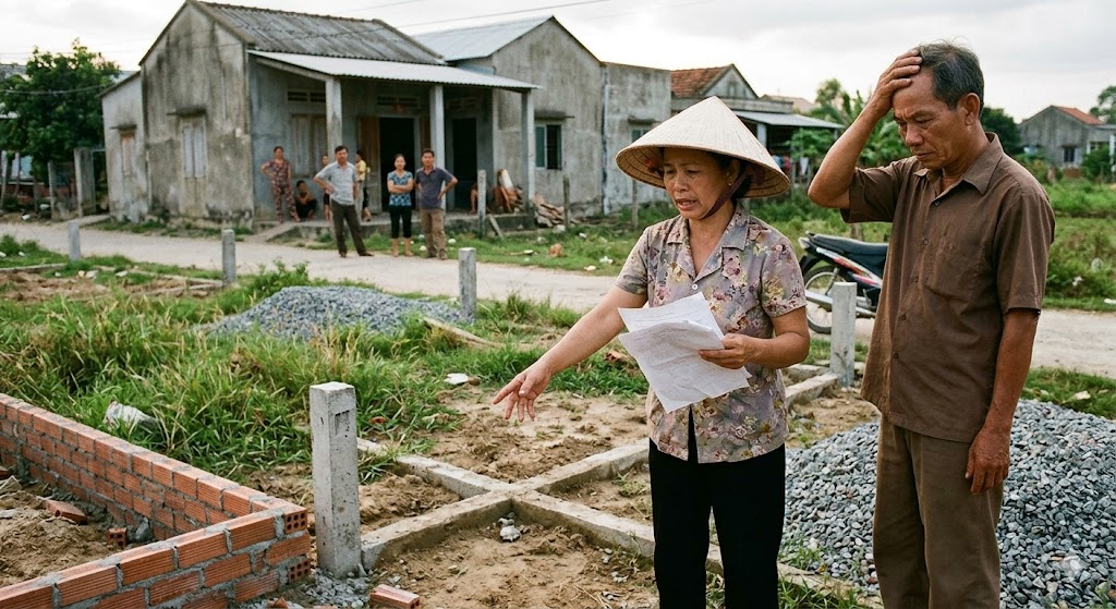 
Ảnh 3: Rủi ro khi đầu tư đất thổ cư sổ chung
