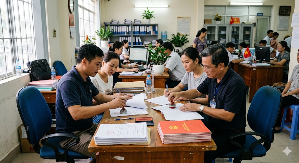 Ảnh 1: Tổng quan về mua nhà sổ chung công chứng vi bằng