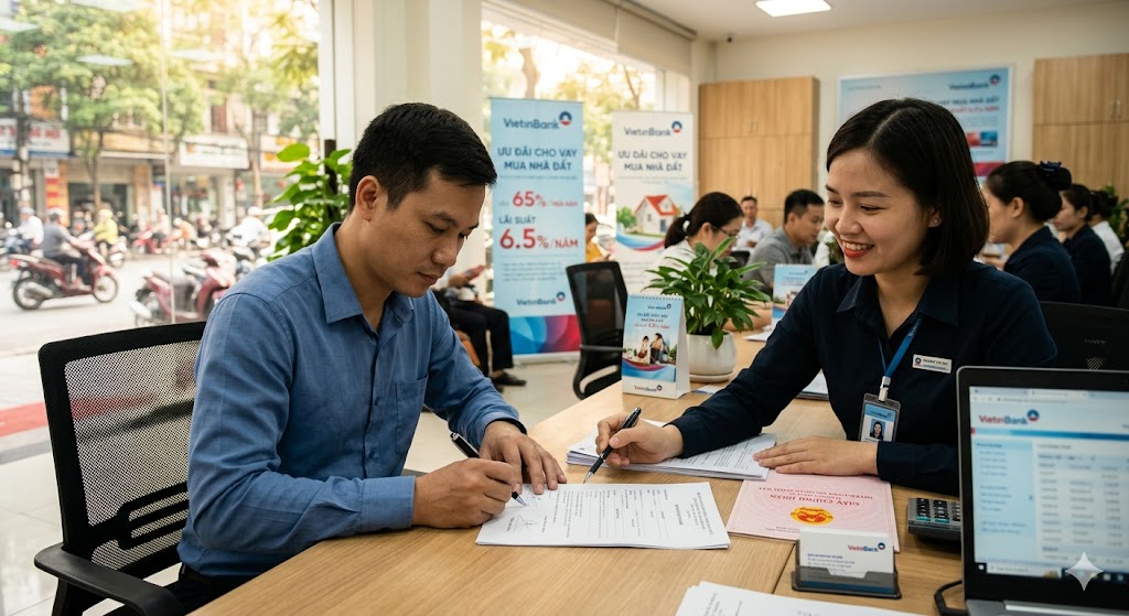 
Ảnh 1: Vay vốn ngân hàng mua đất là gì? Tổng quan cần biết

