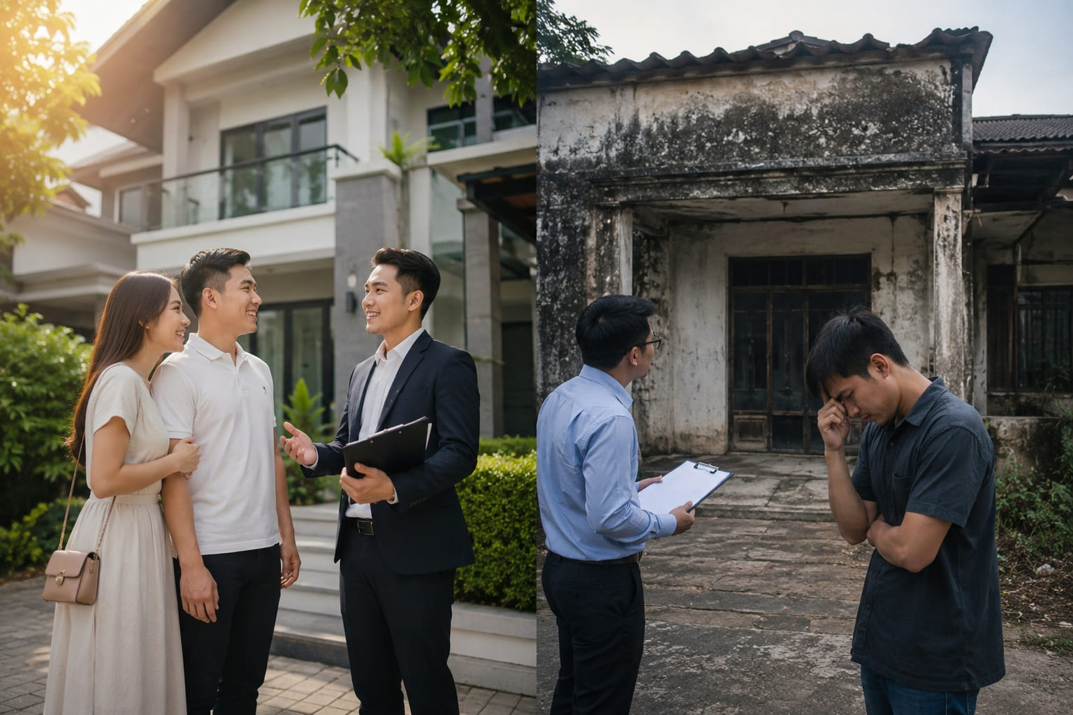 
Ảnh 2: Lợi ích và rủi ro khi mua nhà phát mãi
