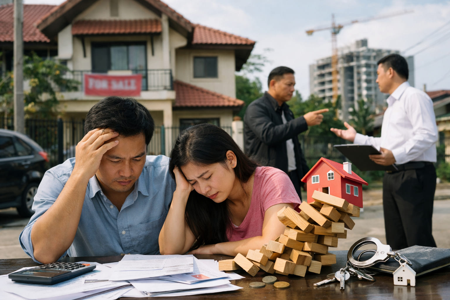 
Ảnh 3: Rủi ro khi đảo nợ ngân hàng mua nhà
