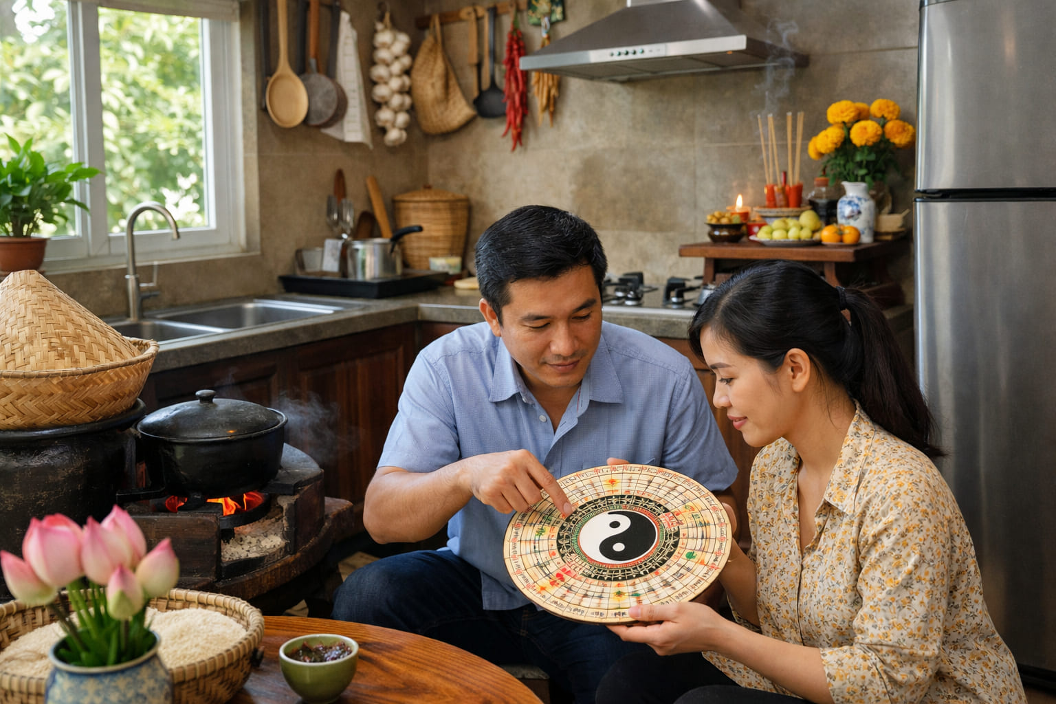 
Ảnh 1: Bố trí bếp theo phong thủy là gì?

