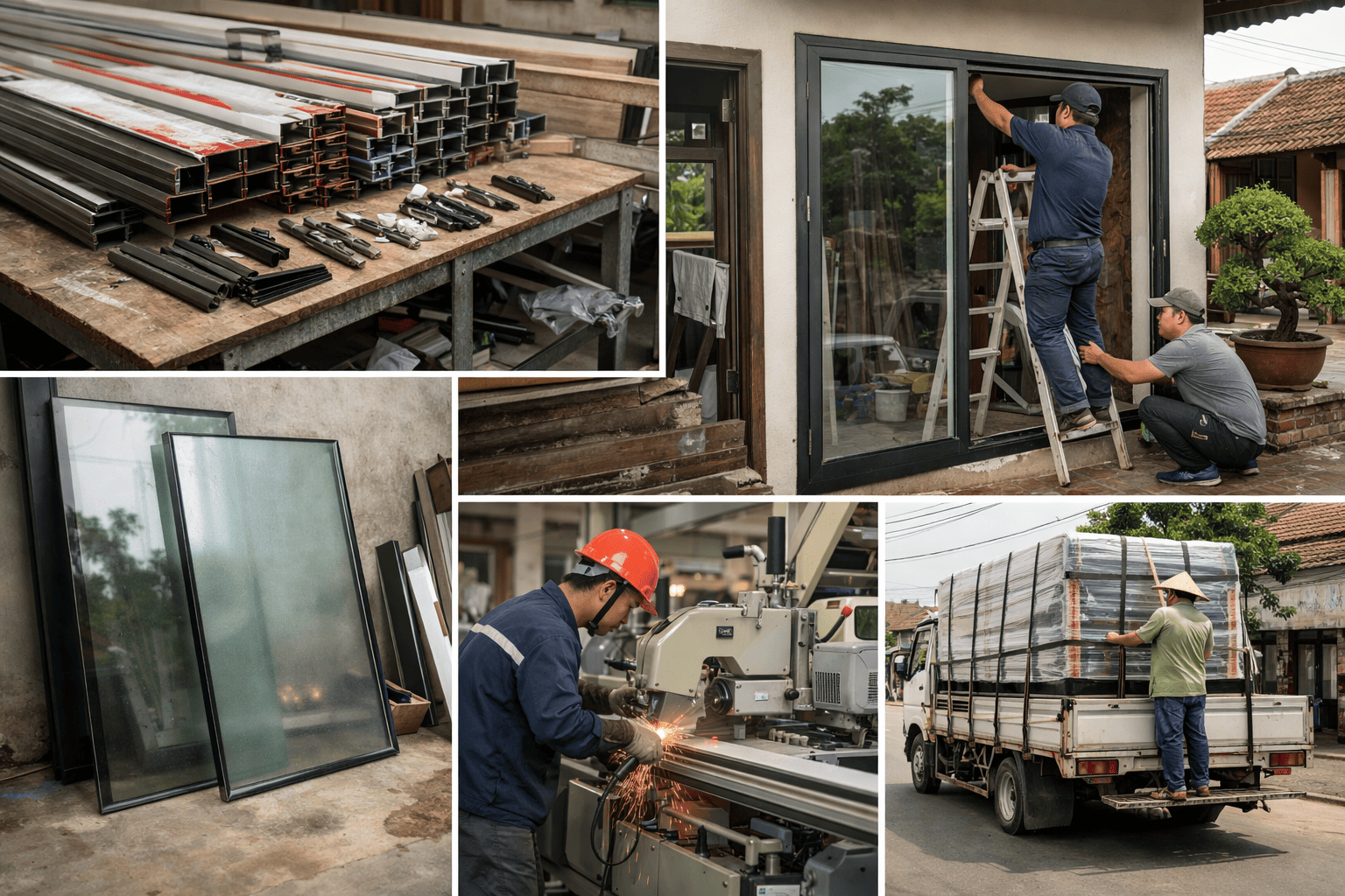 Ảnh 2: Yếu tố ảnh hưởng đến giá cửa nhôm Xingfa chính hãng