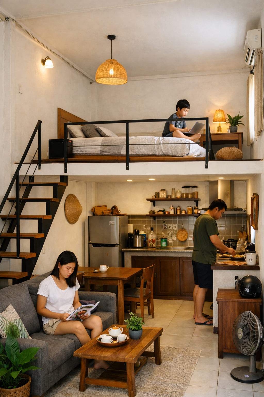 
Ảnh 1: Ý tưởng làm gác lửng cho nhà cấp 4 là gì
