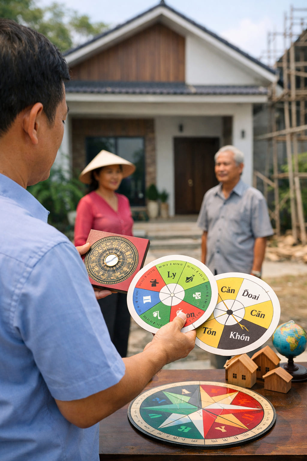 Ảnh 2: Cách xác định hướng nhà theo tuổi chuẩn phong thủy