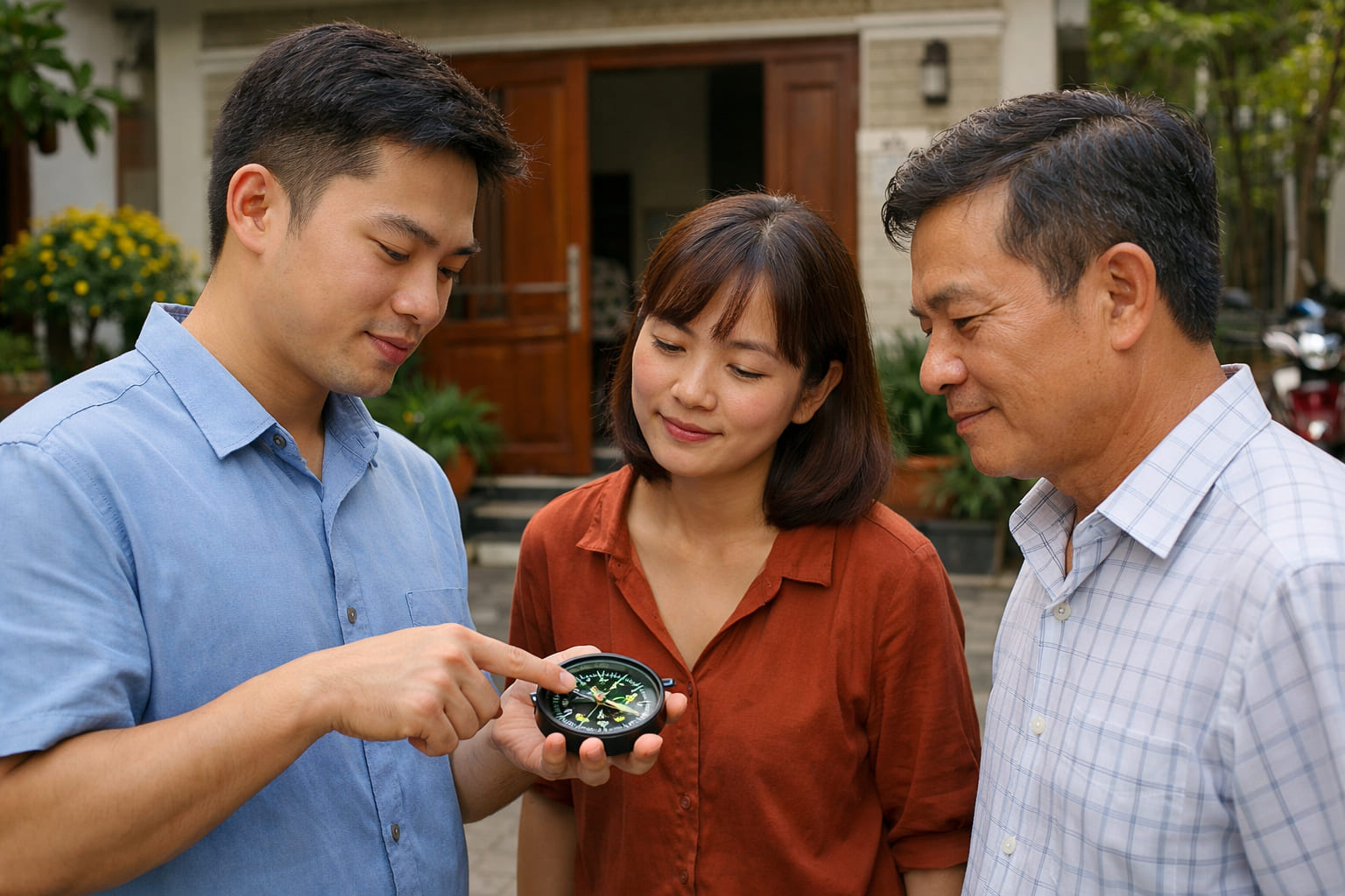 Ảnh 2: Cách xác định hướng nhà theo tuổi chuẩn phong thủy