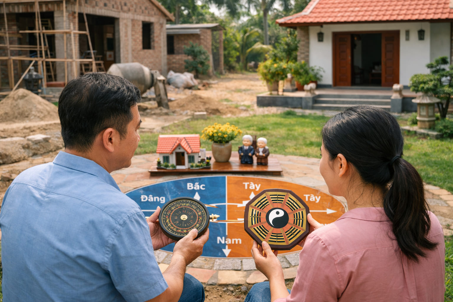 Ảnh 1: Khái niệm xác định hướng nhà theo tuổi