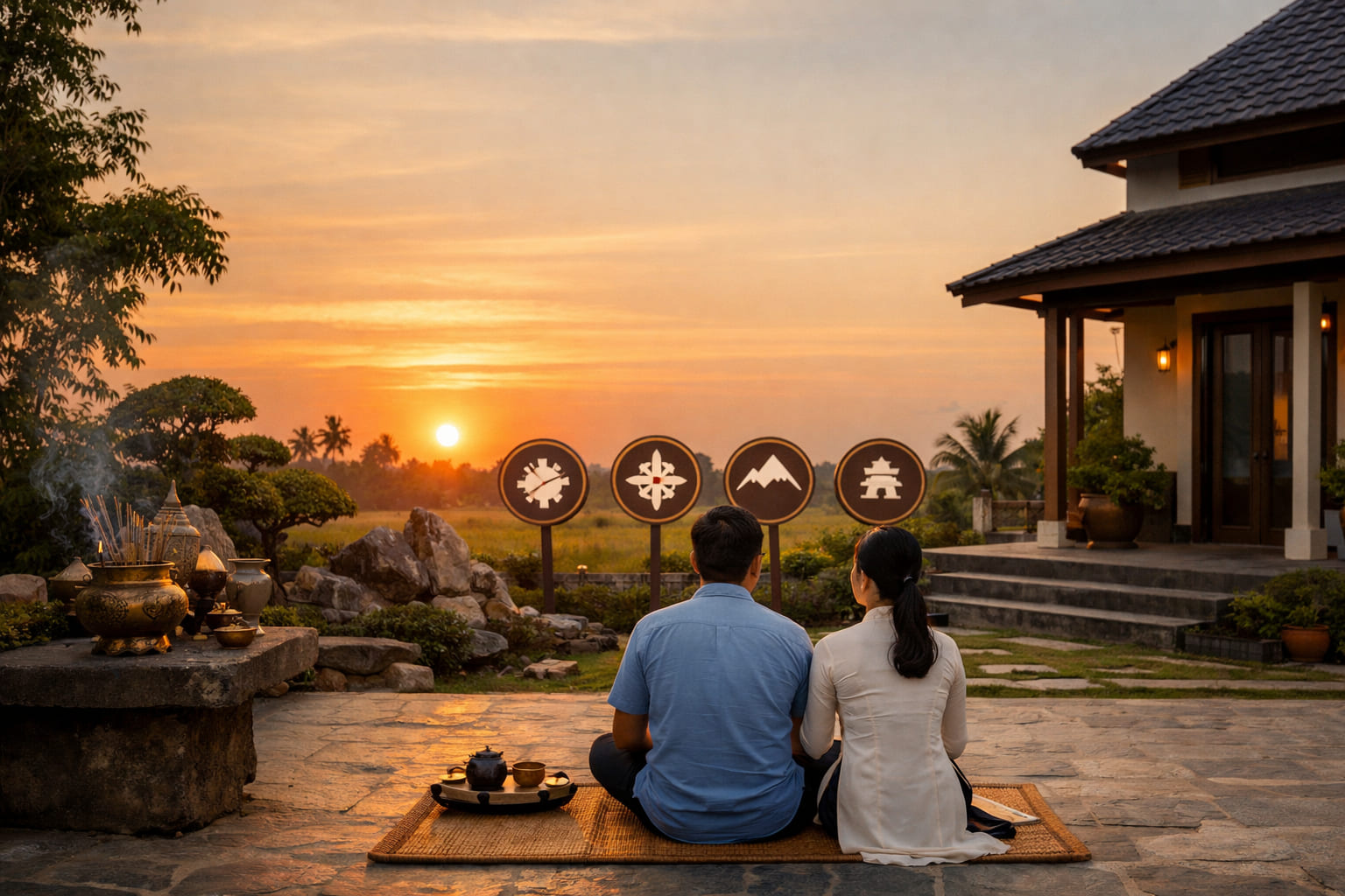 Ảnh 1: Nhà hướng Tây hợp tuổi nào theo phong thủy?