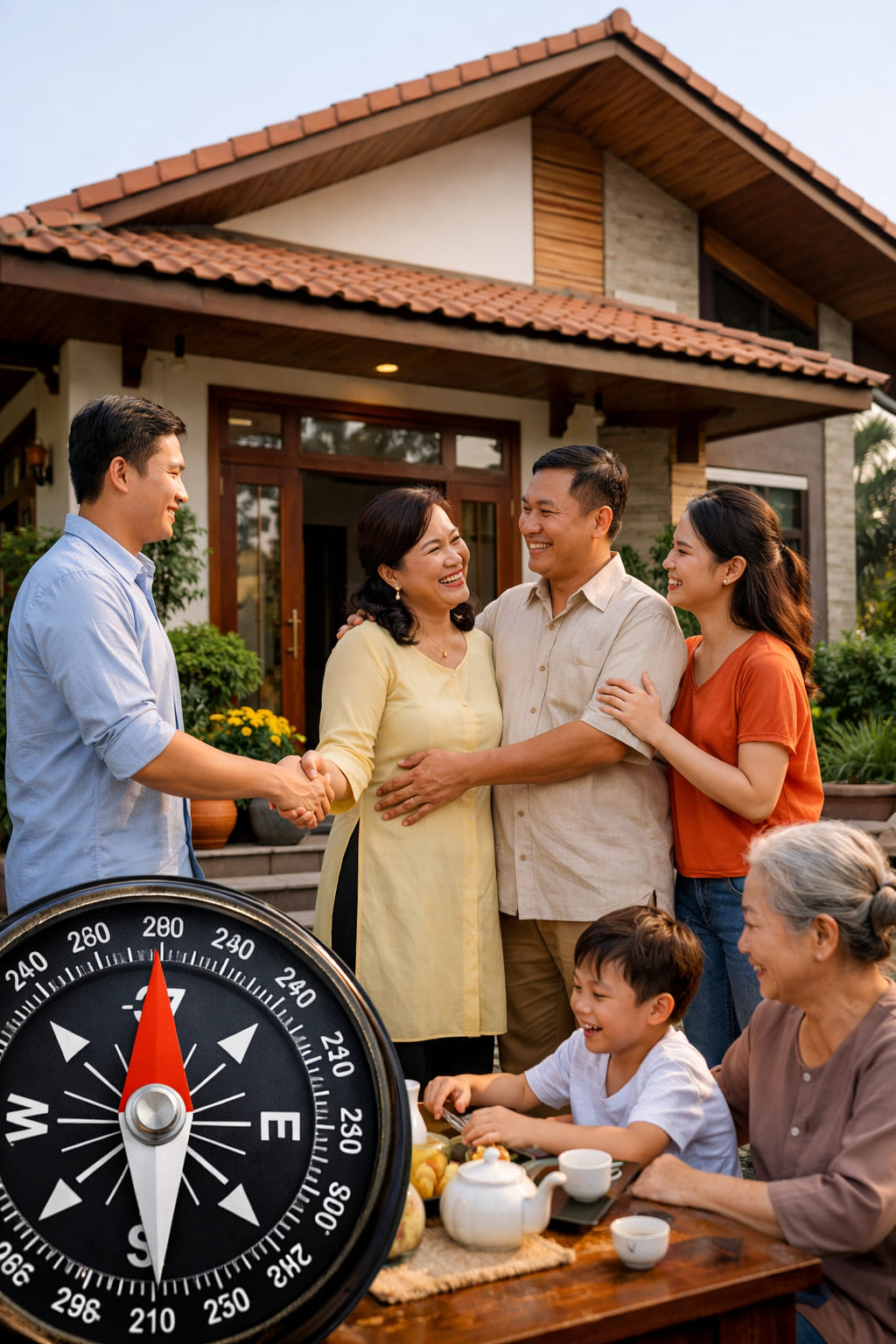 
Ảnh 1: Nhà hướng Tây Nam hợp với tuổi nào theo phong thủy?
