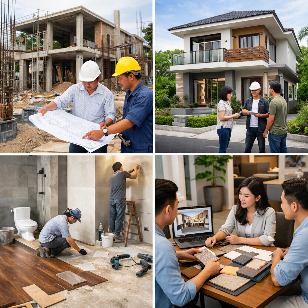 Ảnh 3: Dự toán chi phí xây dựng mẫu nhà 2 tầng đẹp