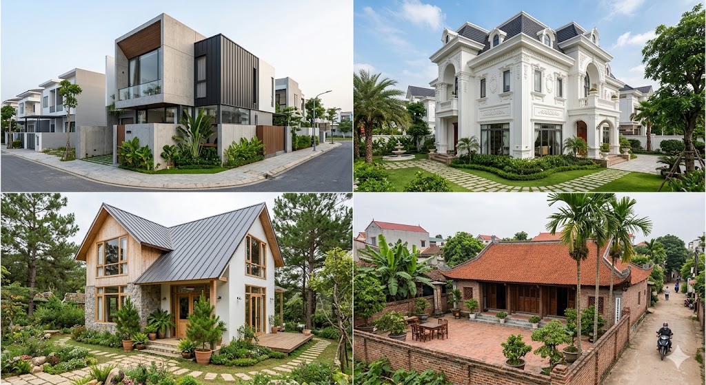 Ảnh 3: Mẫu nhà đẹp theo phong cách thiết kế
