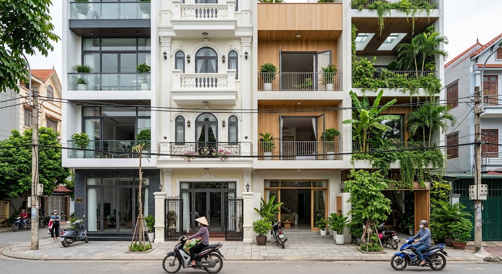 
Ảnh 3: Phong cách thiết kế mẫu nhà ống 3 tầng đẹp phổ biến
