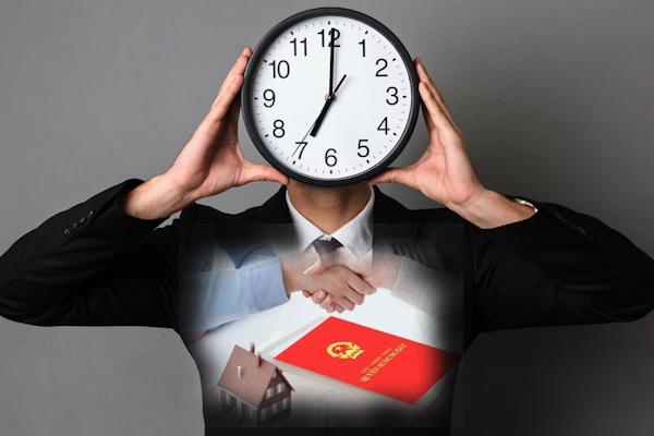 
Thời gian giải quyết thủ tục sang tên sổ đỏ

