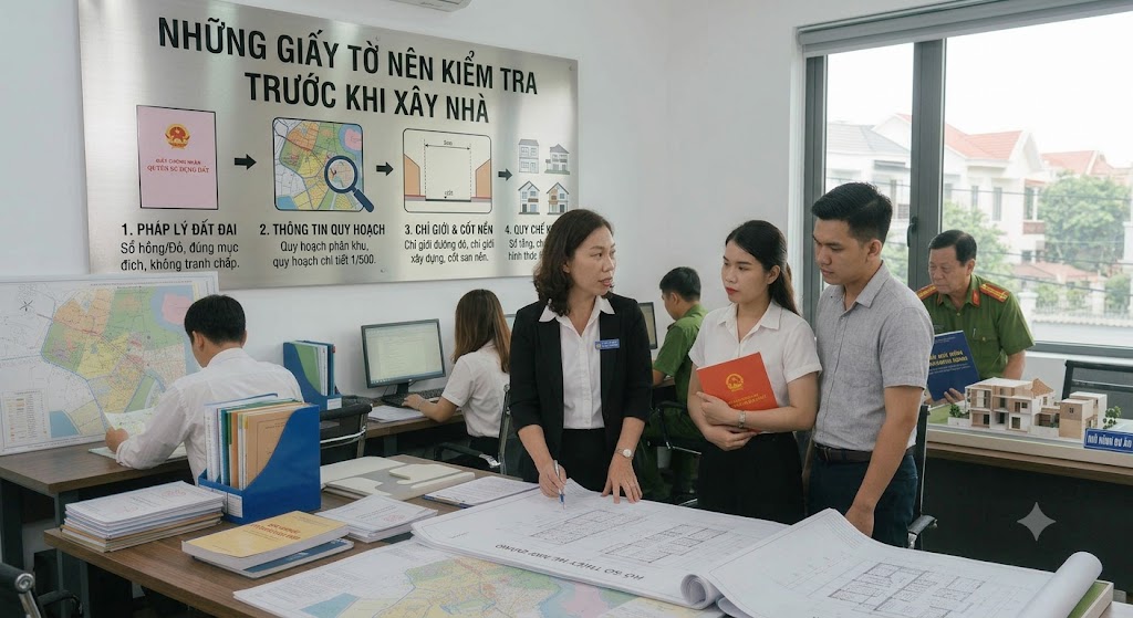 
Những giấy tờ nên kiểm tra trước khi xây nhà
