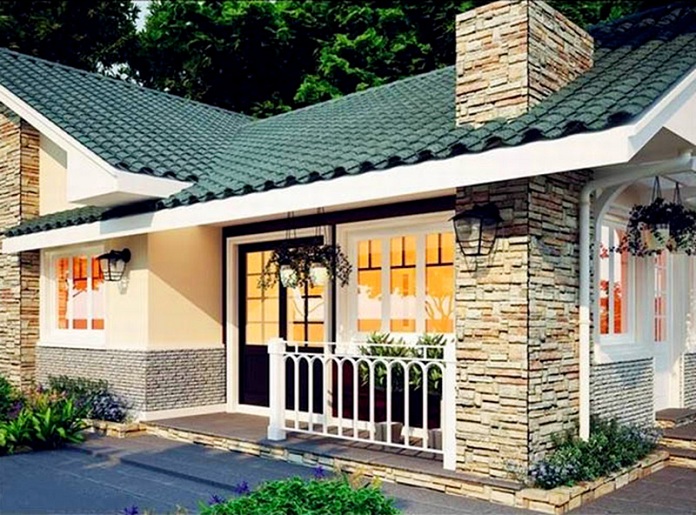 
Ảnh 11: Toàn cảnh ngôi nhà lấy cảm hứng từ tông màu trắng tinh khiết

