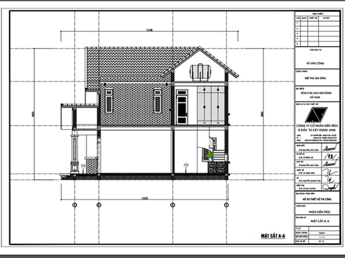 
Ảnh 15: Mô hình bản vẽ nhà gỗ kiểu Mỹ
