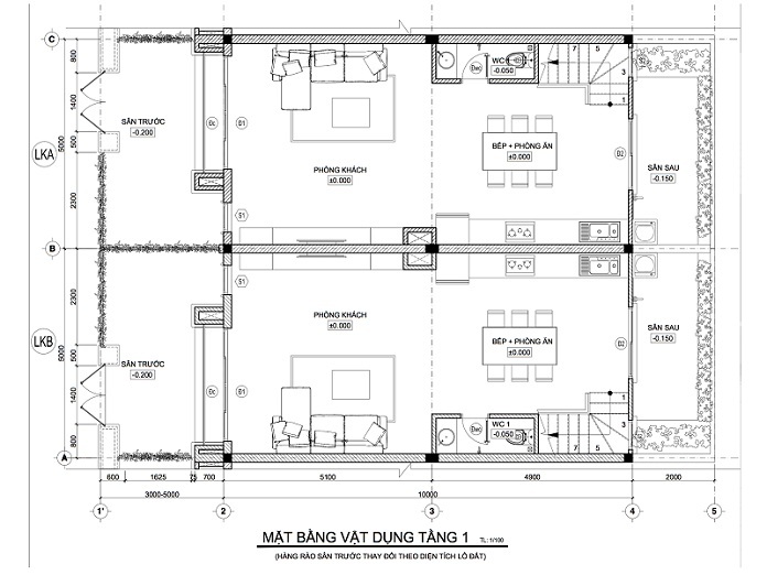 
Ảnh 18: Bản vẽ mô hình nhà phố
