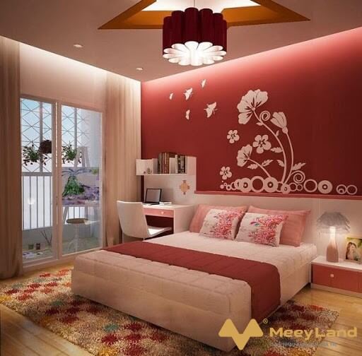  Ảnh 7: Mẫu phòng ngủ đẹp phù hợp người Mệnh Hỏa.(Nguồn: Internet)