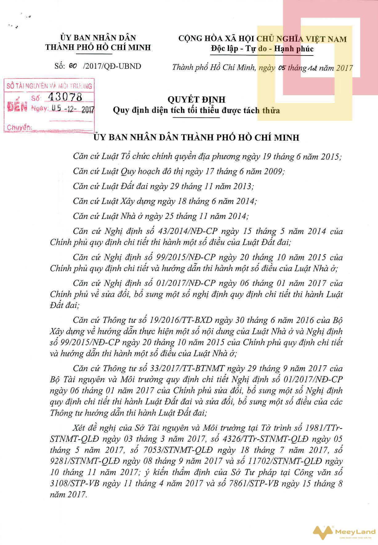 Quyet-dinh-33-ve-tach-thua-o-TP-Ho-Chi-Minh-2020-geo