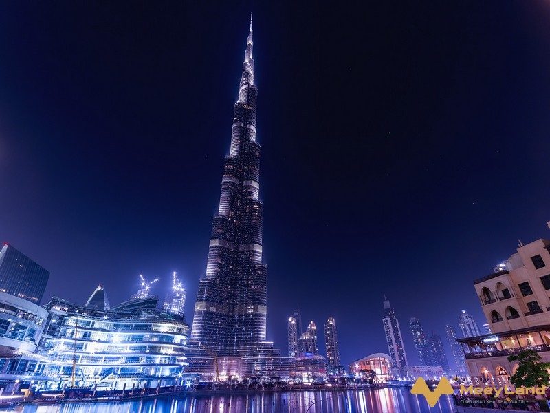  Ảnh 2: Tòa nhà Burj Khalifa.(Nguồn Internet)
