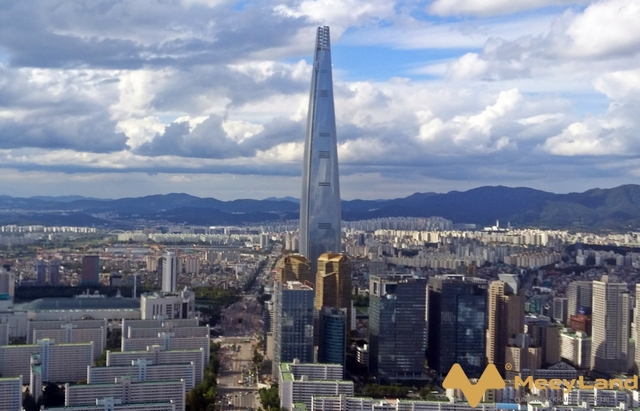 
Ảnh 5: Tòa tháp Lotte World Tower.(Nguồn Internet)
