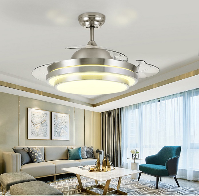  Ảnh 10: Quạt trần đèn giấu cánh đem đến sự tiện lợi cho gia đình