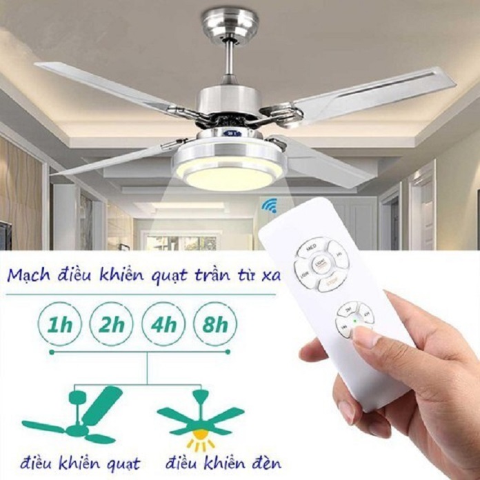  Ảnh 15: Quạt trần thông minh đem đến sự tiện lợi cho người sử dụng