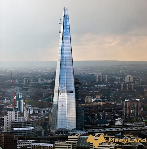  Ảnh 7: Khu tòa tháp The Shard – Luân Đôn, Anh.(Nguồn Internet)