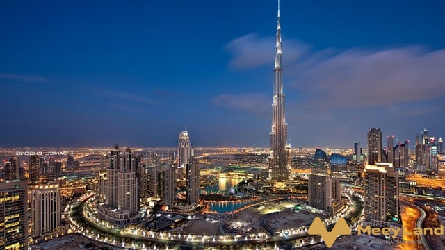  Ảnh 2: Tòa tháp Burj Khalifa.(Nguồn Internet)