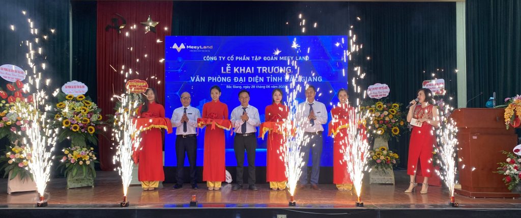  Lễ cắt băng khai trương văn phòng đại diện Bắc Giang diễn ra vô cùng long trọng tạo cột mốc phát triển thịnh vương cho Tập đoàn Meey Land