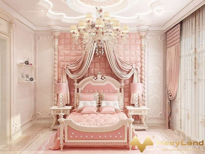 
	Ảnh 13: Trang trí phòng ngủ dễ thương cho bé gái (Nguồn: Internet)
	