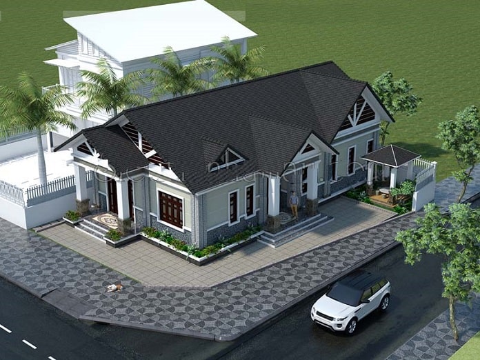 Phối cảnh mẫu nhà đẹp mê ly