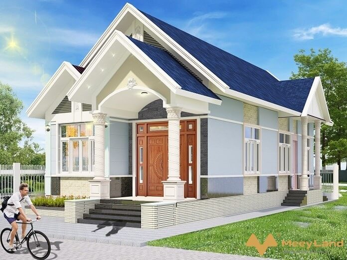 
Kiểu nhà có tính thẩm mỹ cao
