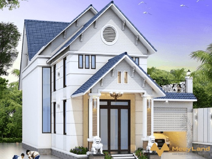 
Nhà cấp 4 mái thái có gác lửng
