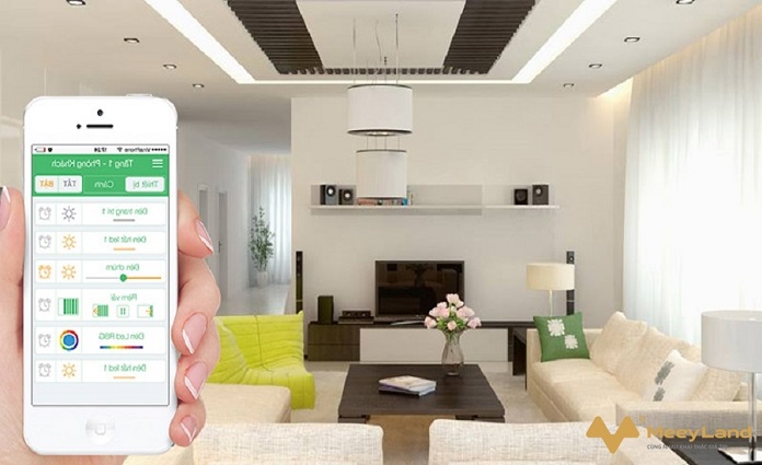 Smart home giúp kiểm soát nhiệt độ, độ ẩm trong nhà (Nguồn: Internet)