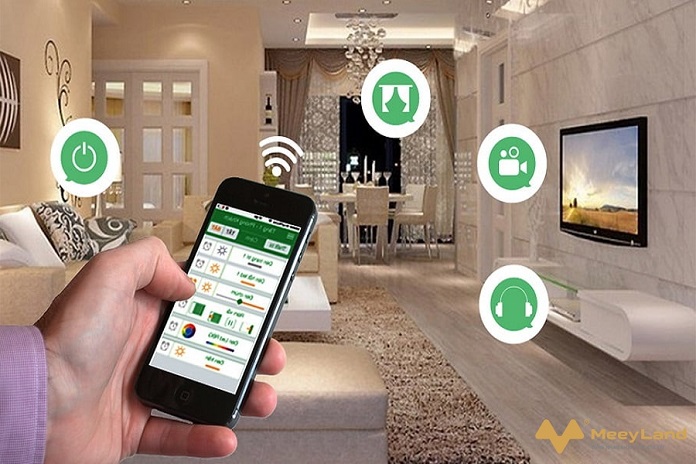 Nhà thông minh giúp kiểm soát các thiết bị điện tử có remote (Nguồn: Internet)