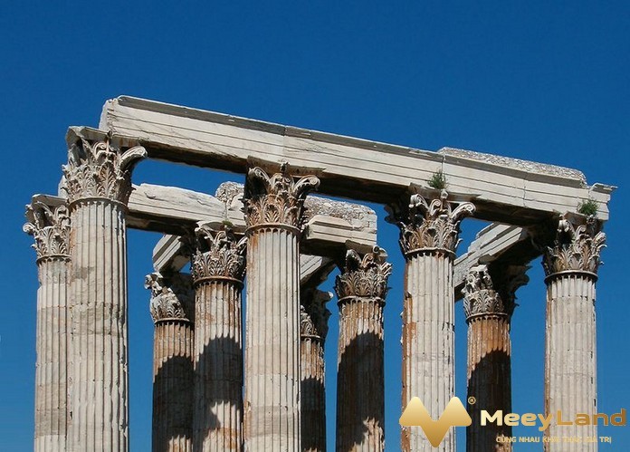 Anh 10: Đền thờ thần Zeus hiện tại chỉ còn 15 cột trụ sót lại (Nguồn: Meeyland.com)