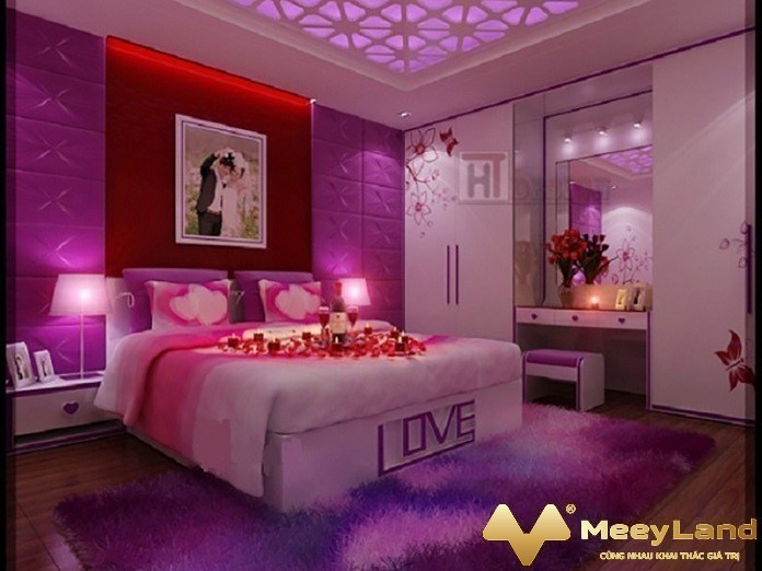 
25. Thiết kế phòng ngủ tân hôn lãng mạn (Nguồn: Meeyland.com)
