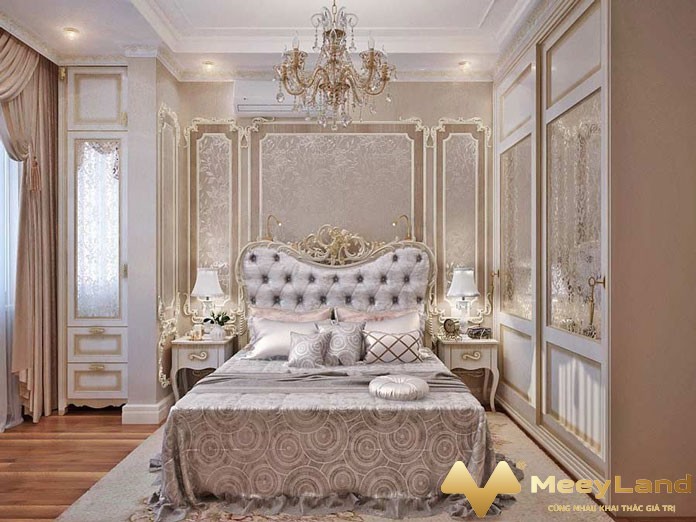 
3. Phòng ngủ phong cách cổ điển đẹp ấn tượng (Nguồn: Internet)
