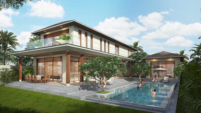 
Ảnh 6: Mẫu thiết kế biệt thự nhà vườn hiện đại
