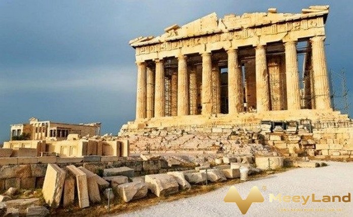 Anh 8: Đền Parthenon tiêu biểu cho khiến trúc Hi Lạp cổ đại (Nguồn: Meeyland.com)