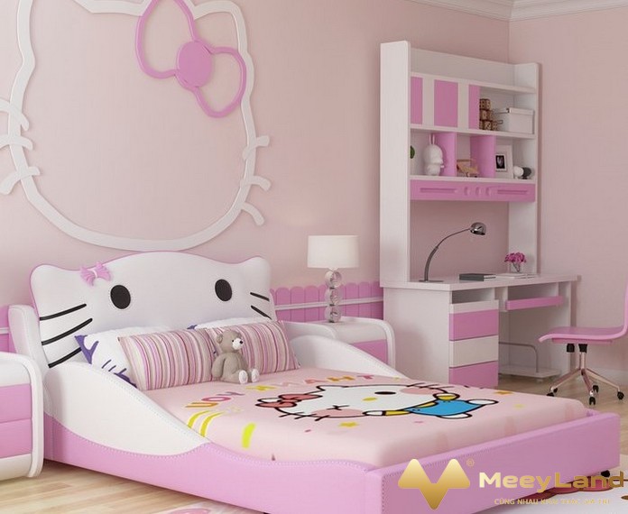 
31. Phòng ngủ xinh xắn cho con gái yêu của bạn (Nguồn: Internet)
