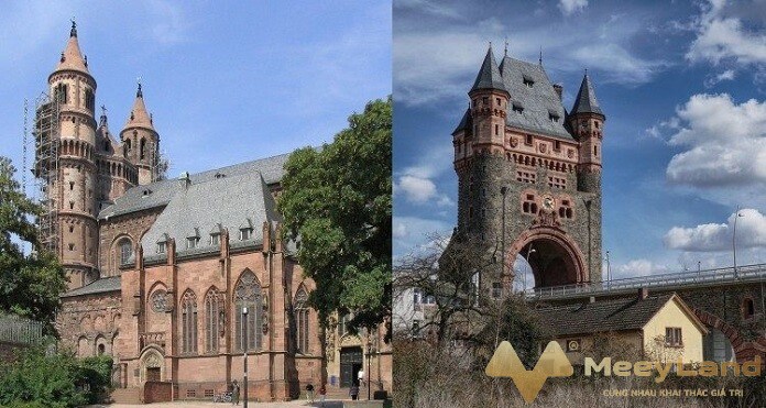 
Ảnh 4: Nhà thờ Worms tại Đức (Nguồn: internet)
